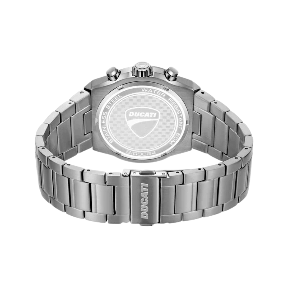 Ducati Extreme Sports Black Dial Silver Stainless Steel Strap Men's Watch Chronograph DTWGI0002401W