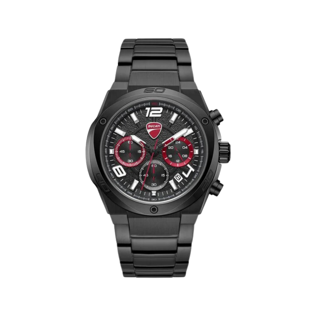 Ducati Extreme Sports Stainless Steel Chronograph Black Dial Black Men's Watch DTWGI0002402W
