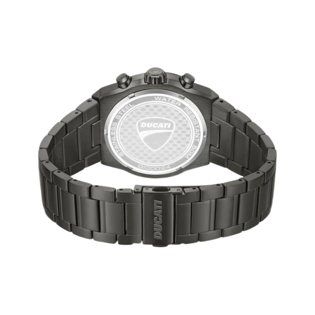 Ducati Extreme Sports Chronograph Blue Dial Grey Stainless Steel Strap Men's Watch DTWGI0002403W