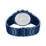 Ducati Supermotos Men's Watch Quartz Chronograph Black Dial Blue Stainless Steel Strap DTWGI0002502W