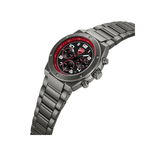 Ducati Supermotos Black Dial Black Stainless Steel Strap Quartz Chronograph Men's Watch DTWGI0002503W