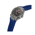 Ducati Touring Grey Dial Blue Silicone Strap Watch Quartz Analog For Mens Watch DTWGN0002702W