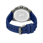 Ducati Supermotos Grey Case and Blue Rubber Strap Chronograph Mens Watch DTWGO0002205W