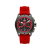 Ducati Supermotos Grey Case and Red Rubber Strap Chronograph Mens Watch DTWGO0002206W