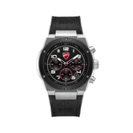 Ducati Supermotos Black Dial and Nylon cum Rubber Strap Mens Watch DTWGO0002501W