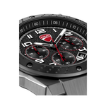 Ducati Supermotos Black Dial and Nylon cum Rubber Strap Mens Watch DTWGO0002501W