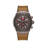 Ducati Supermotos Brown Dial and Case Chronograph Mens Watch DTWGO0002503W