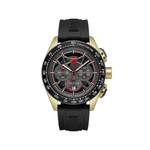 Ducati Extreme Sports Matt Gold Case with Black Dial and Rubber Strap Mens Watch DTWGO0003002W