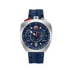 Ducati Blue Dial and Rubber Strap Chronograph Mens Watch DTWGO0004102W