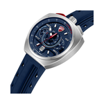 Ducati Blue Dial and Rubber Strap Chronograph Mens Watch DTWGO0004102W