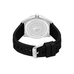 Ducati Touring Steel Case Black Dial in Black Leather and Rubber Strap Mens Watch DTWGX00023X0W