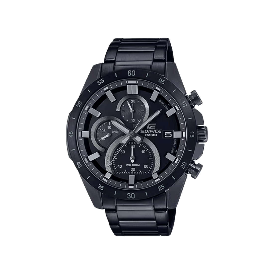 Casio Edifice Standard Chronograph Black Mens Watch ED517 - EFR-571MDC-1AV