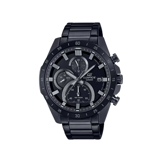 Casio Edifice Standard Chronograph Black Mens Watch ED517 - EFR-571MDC-1AV