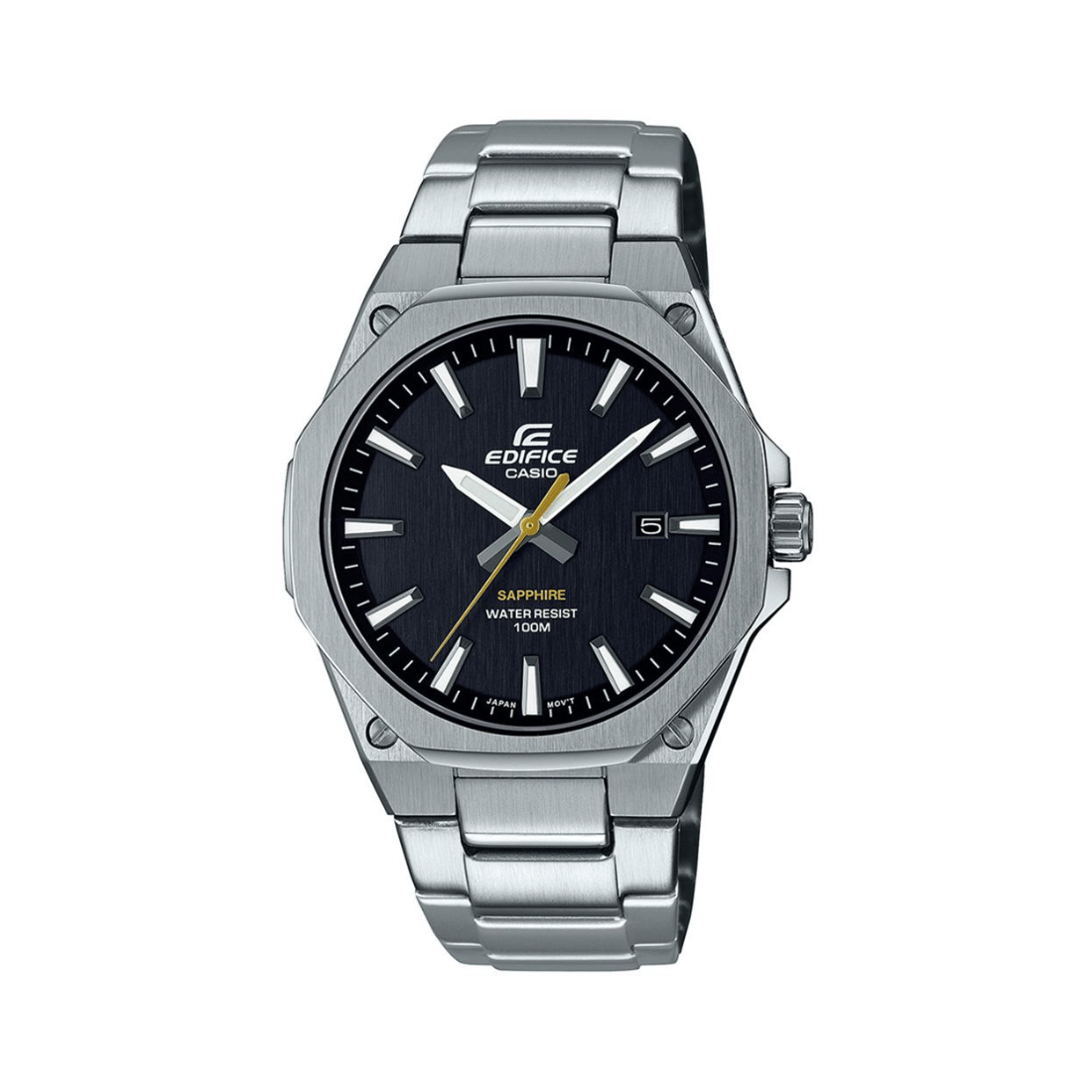Casio Edifice Sapphire Glass Silver Mens Watch ED539 EFR-S108D-1AVUDF