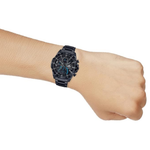 Casio Edifice Black Men's Analog Chronograph Watch ED568 IND EQS-940DC-1BVUDF