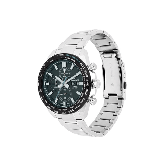 Casio Edifice Chronograph Green Dial Mens Watch ED595 - EFR-574DB-3AV