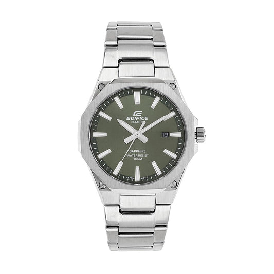 Casio Edifice Green Dial Men Watch ED603 EFR-S108D-3AVUDF