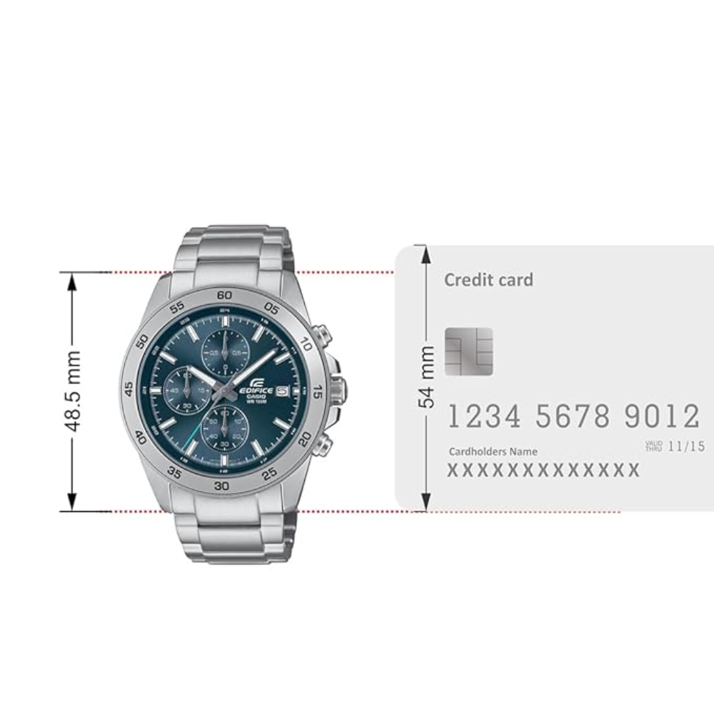 Casio Edifice Blue Men's Watch ED613 EFR-526D-2AVUDF