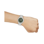 Casio Edifice Green Dial Chronograph Solar Powered Mens Watch ED643 - EFS-S570D-3AUDF