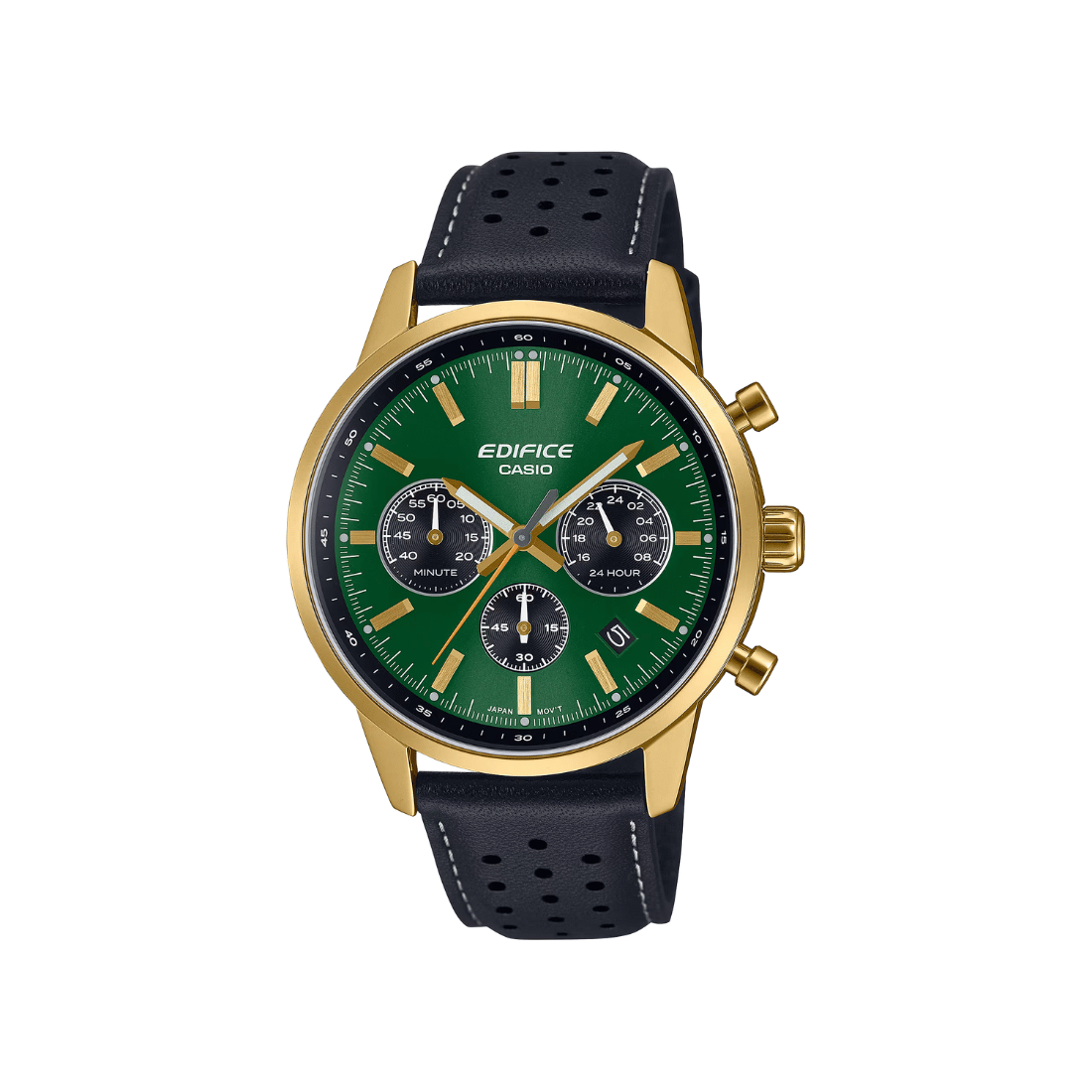 Casio Edifice Black Men Watch ED658 EFR-575CL-3ADF