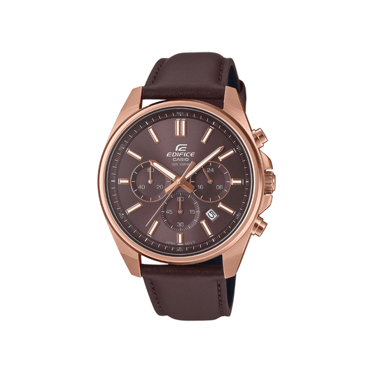Casio Enticer Cronograph Brown Dial Mens Watch ED662 - EFV-650CL-5AV