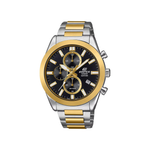 Casio Edifice Black Gold Dial Men's Watch ED667 - EFB-710SG-1AVUDF