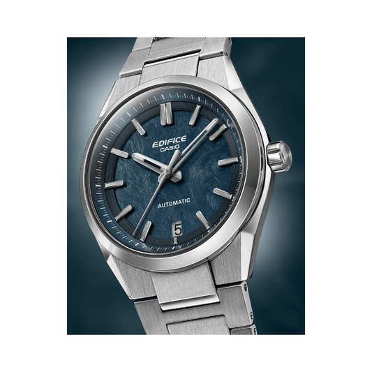 Casio Edifice Automatic Blue Dial Mens Watch ED670 - EFK-100D-2A