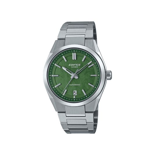 Casio Edifice Automatic Green Dial Mens Watch ED671 - EFK-100D-3A