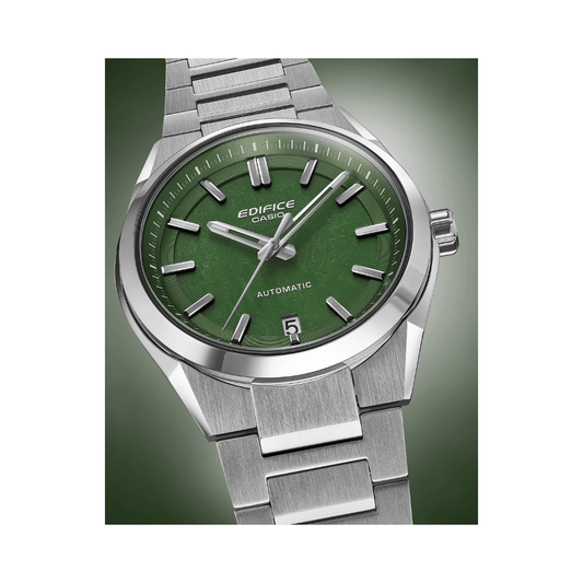 Casio Edifice Automatic Green Dial Mens Watch ED671 - EFK-100D-3A