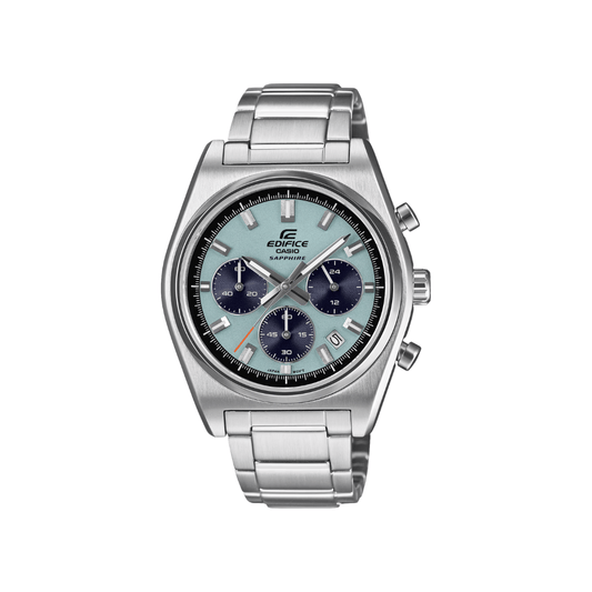 Casio Edifice Standard Chronograph Blue Dial Sapphire Glass Mens Watch ED688 - EFB-730D-2BV