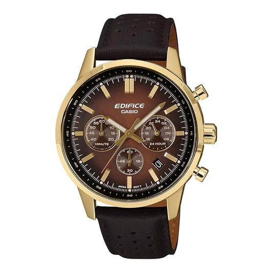Casio Edifice Brown Men's Watch ED696 EFR-575CL-5ADF