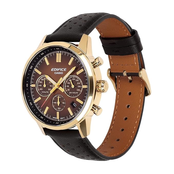 Casio Edifice Brown Men's Watch ED696 EFR-575CL-5ADF