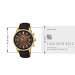 Casio Edifice Brown Men's Watch ED696 EFR-575CL-5ADF