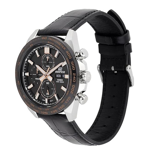 Casio Edifice Black Men's Watch ED697 EFR-574BL-1AVUDF