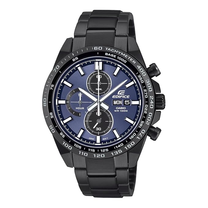 Casio Edifice Black Men's Watch ED698 EFR-574DC-2AVUDF