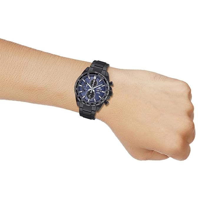 Casio Edifice Black Men's Watch ED698 EFR-574DC-2AVUDF