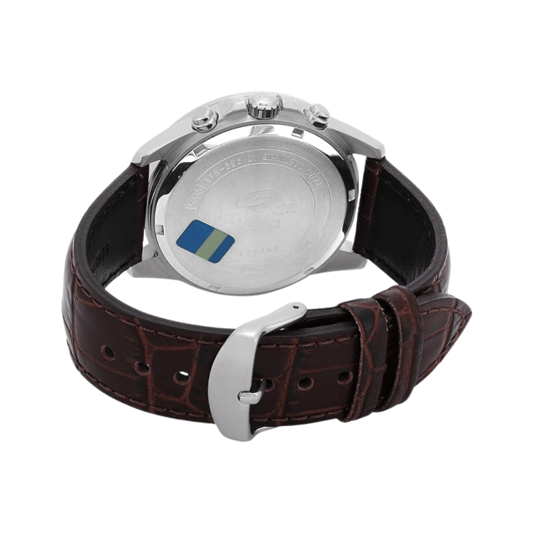 Casio Edifice Standard Chronograph White Dial Mens Watch EX097 - EFR-526L-7AV