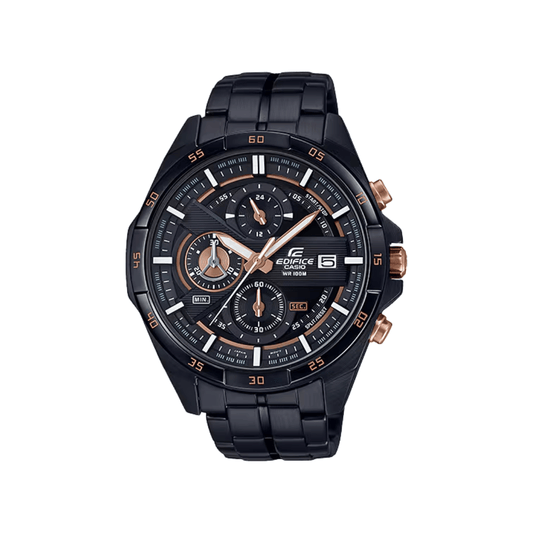 Casio Edifice Black Men Watch EX493 EFR-556DC-1AVUDF