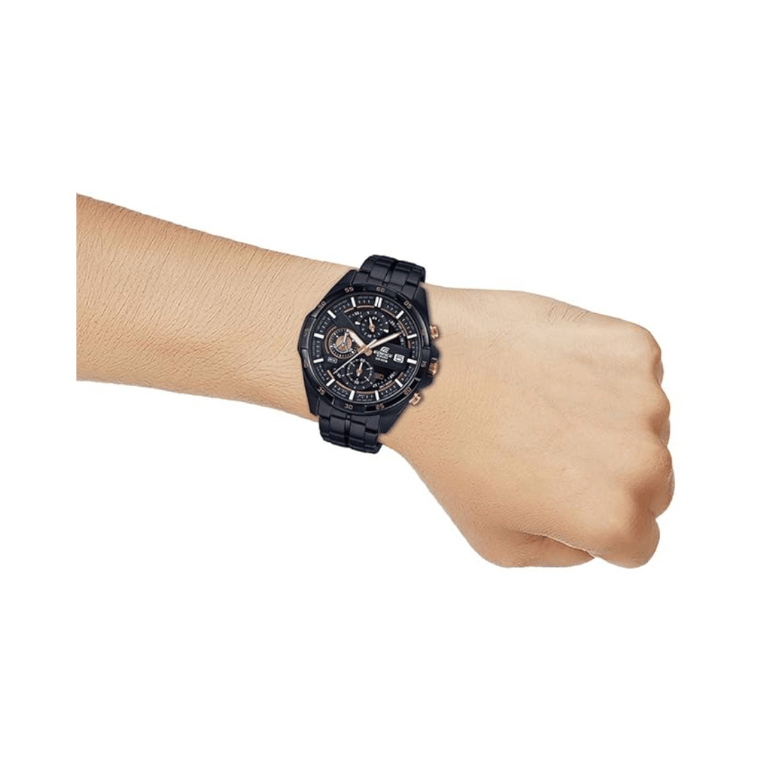 Casio Edifice Black Men Watch EX493 EFR-556DC-1AVUDF