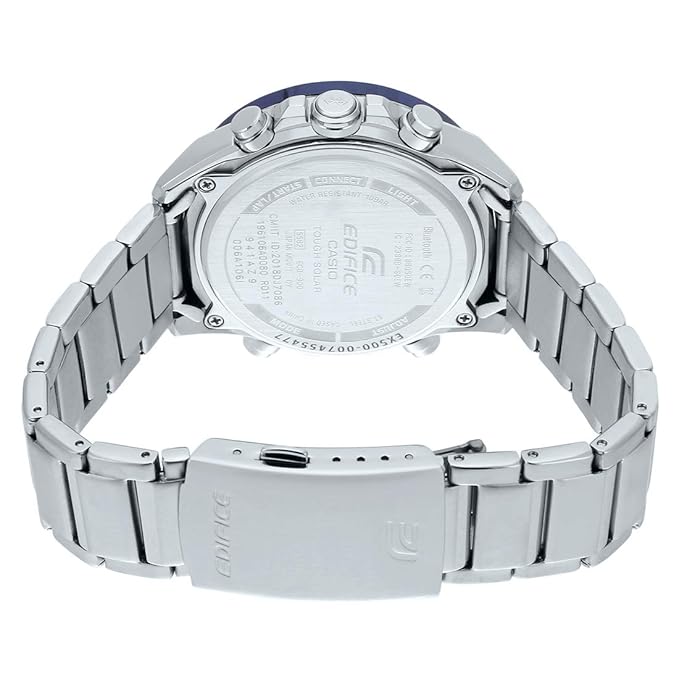 Casio Edifice Bluetooth Analog-Digital Black Dial Men’s Watch – ECB-900DB-1BDR (EX500)