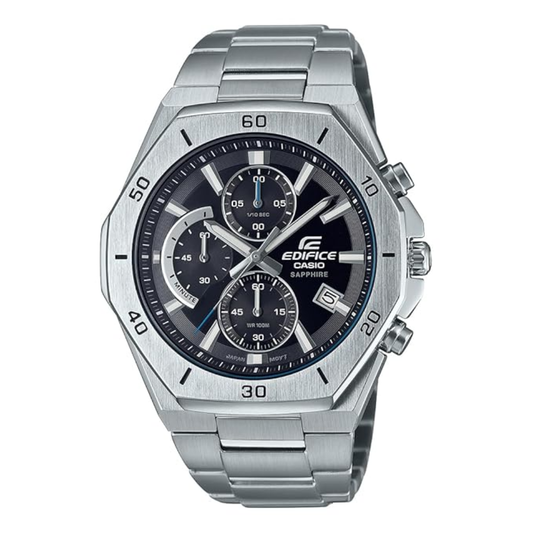 Casio Edifice Black Men's Watch EX550 EFB-680D-1AVUDF