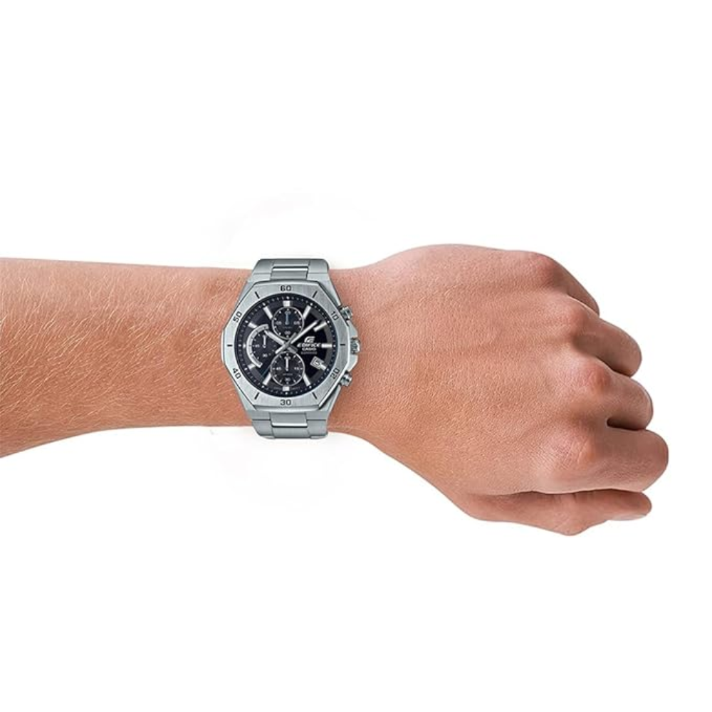 Casio Edifice Black Men's Watch EX550 EFB-680D-1AVUDF