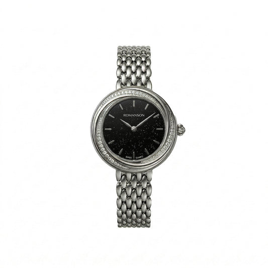 Romanson Classic Silver Women Watch RM6BS003QLWBU/RM6BS003QLWNAVY