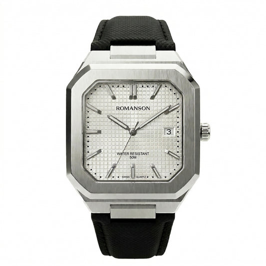Romanson Classic Black Men Watch TL6BS001MWWH