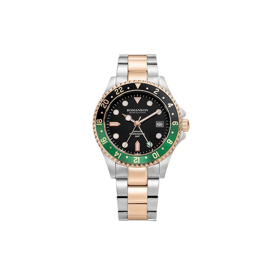 Romanson Classic Silver Men Watch AM0004FMJBK