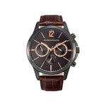 Romanson Classic Brown Men Watch TL6BS205FMBBK