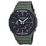 Casio G-SHOCK Black & Green Analog-Digital Dial Men’s Watch – GA-2110SU-3ADR (G1065)