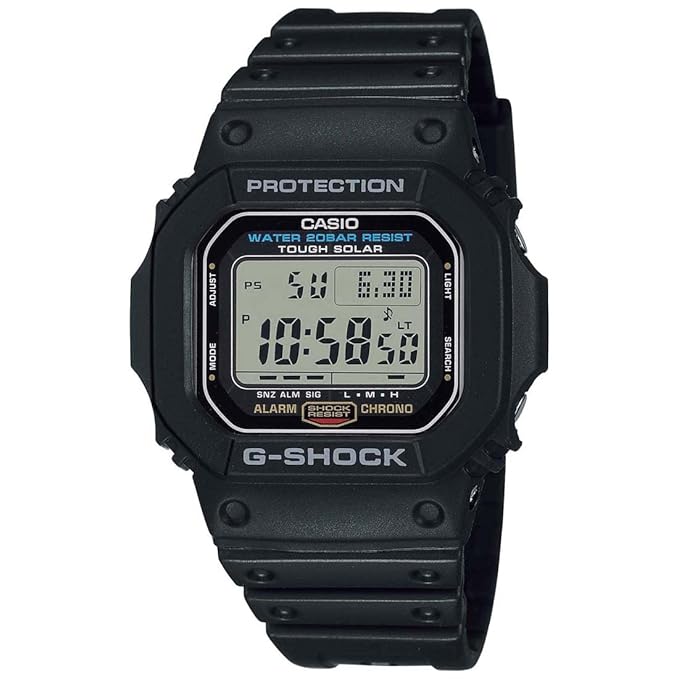 Casio G-SHOCK Digital Dial Black Men’s Watch – G-5600UE-1DR (G1166)