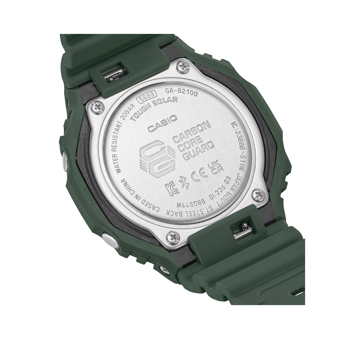 Casio G-Shock Tough Solar Bluetooth Mens Watch G1244 - GA-B2100-3A