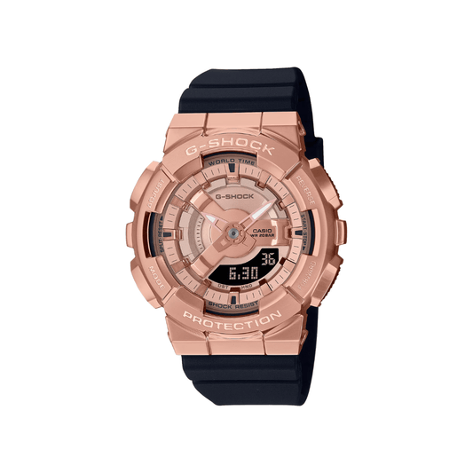 Casio G-Shock Black Resin Band Womens Watch G1315 - GM-S110PG-1A